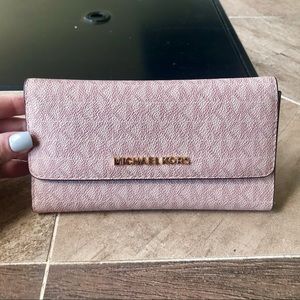 Pink Michael Kors Wallet